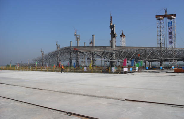 敦煌网架顶升施工方案