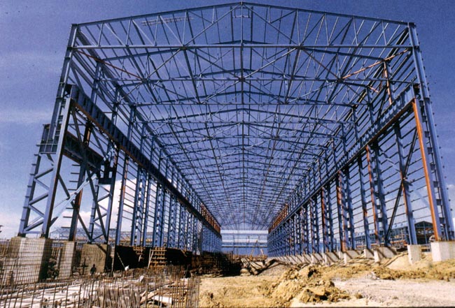 敦煌船厂网架工程